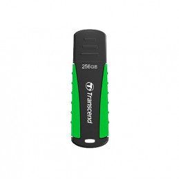 Transcend JetFlash 810 USB-muisti 256 GB USB A-tyyppi 3.2 Gen 1 (3.1 Gen 1) Musta, Vihreä