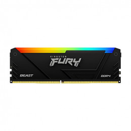 Kingston Technology FURY Beast RGB muistimoduuli 64 GB 2 x 32 GB DDR4 3600 MHz