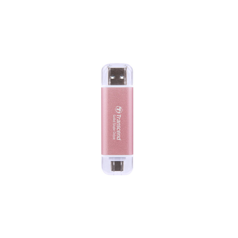 Transcend ESD310 512 GB Vaaleanpunainen