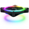 NZXT F120 RGB DUO Triple Pack Tietokonekotelo Tuuletin 12 cm Musta 3 kpl