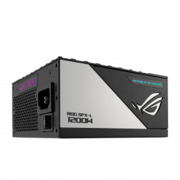 ASUS ROG -LOKI-1200T-SFX-L-GAMING virtalähdeyksikkö 1200 W 20+4 pin ATX Musta, Hopea