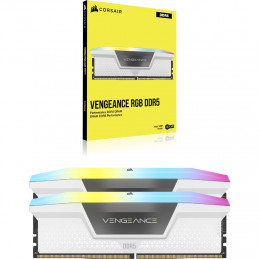 Corsair Vengeance RGB CMH64GX5M2B6400C32W muistimoduuli 64 GB 2 x 32 GB DDR5 4800 MHz