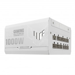 ASUS TUF Gaming 1000W Gold White Edition virtalähdeyksikkö 20+4 pin ATX ATX Valkoinen