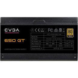 EVGA Supernova 650 GT virtalähdeyksikkö 650 W 24-pin ATX ATX Musta
