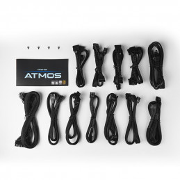 Chieftec ATMOS virtalähdeyksikkö 750 W 20+4 pin ATX ATX Musta