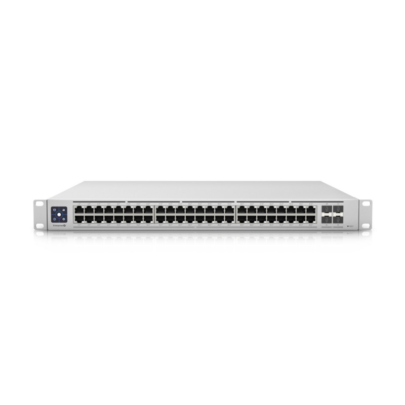 Ubiquiti Enterprise 48 PoE Hallittu L3 2.5G Ethernet (100 1000 2500) Power over Ethernet -tuki Harmaa