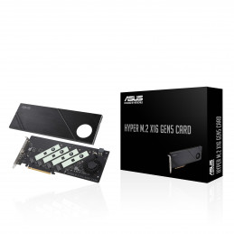 ASUS Hyper M.2 x16 Gen5 Card liitäntäkortti -sovitin Sisäinen