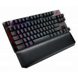 ASUS ROG Strix Scope RX TKL Wireless Deluxe näppäimistö USB + RF Wireless + Bluetooth Musta