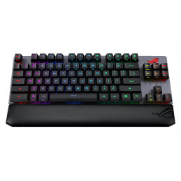 ASUS ROG Strix Scope RX TKL Wireless Deluxe näppäimistö USB + RF Wireless + Bluetooth Musta