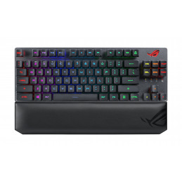 ASUS ROG Strix Scope RX TKL Wireless Deluxe näppäimistö USB + RF Wireless + Bluetooth Musta