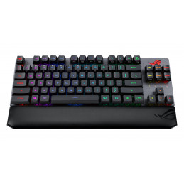 ASUS ROG Strix Scope RX TKL Wireless Deluxe näppäimistö USB + RF Wireless + Bluetooth Musta