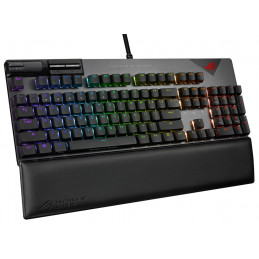 ASUS ROG Strix FLARE II PBT näppäimistö USB Musta, Metallinen