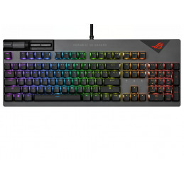 ASUS ROG Strix FLARE II PBT näppäimistö USB Musta, Metallinen