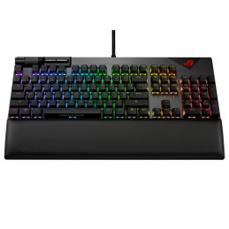 ASUS ROG Strix FLARE II PBT näppäimistö USB Musta, Metallinen