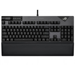 ASUS ROG Strix FLARE II PBT näppäimistö USB Musta, Metallinen