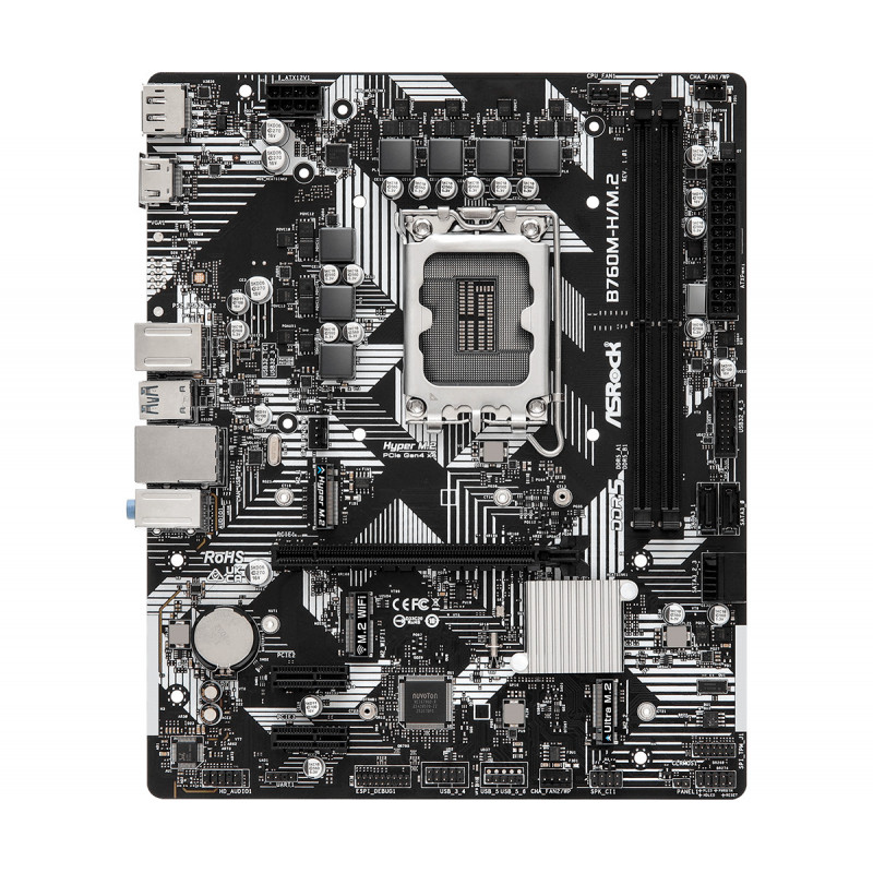 Asrock B760M-H M.2 Intel B760 LGA 1700 mikro ATX