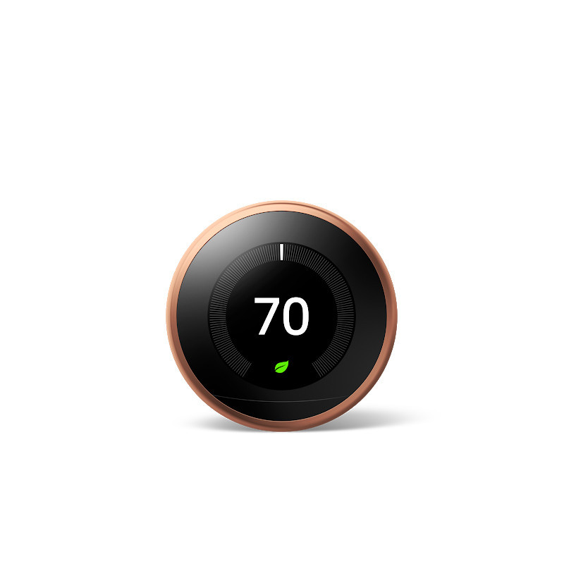 Nest Learning Thermostat termostaatti WLAN Kupari