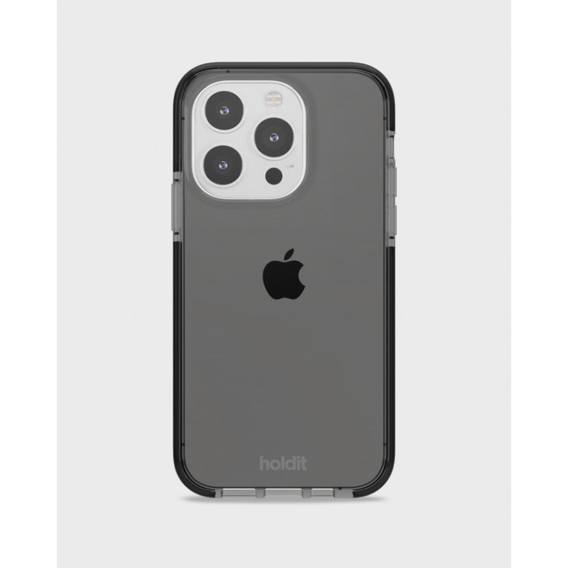 HoldIt Seethru Case matkapuhelimen suojakotelo 15,5 cm (6.1") Suojus Musta