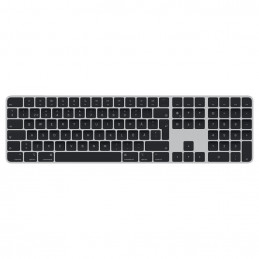 Apple Magic Keyboard näppäimistö USB + Bluetooth QWERTY Ruotsi Hopea, Musta