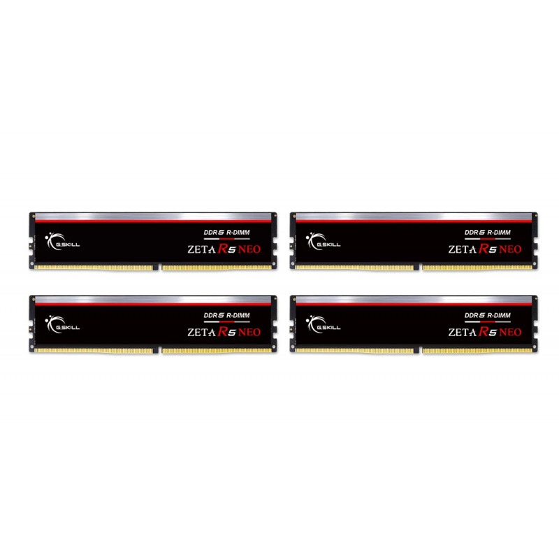 G.Skill Zeta R5 F5-6000R3036G16GQ4-ZR5NK muistimoduuli 64 GB 4 x 16 GB DDR5 6000 MHz ECC