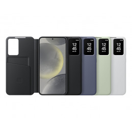 Samsung Smart View Case matkapuhelimen suojakotelo 17 cm (6.7") Lompakkokotelo Musta