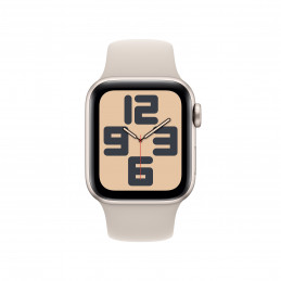 Apple Watch SE OLED 40 mm Digitaalinen 324 x 394 pikseliä Kosketusnäyttö Beige Wi-Fi GPS (satelliitti)