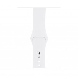 Apple Watch Series 3 OLED 42 mm Digitaalinen 312 x 390 pikseliä Kosketusnäyttö Hopea Wi-Fi GPS (satelliitti)