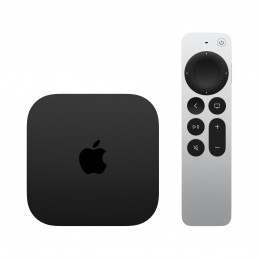 Apple TV 4K Musta, Hopea 4K Ultra HD 64 GB Wi-Fi