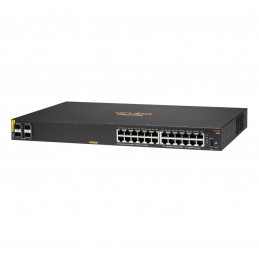 Aruba 6000 24G Class4 PoE 4SFP 370W Hallittu L3 Gigabit Ethernet (10 100 1000) Power over Ethernet -tuki 1U