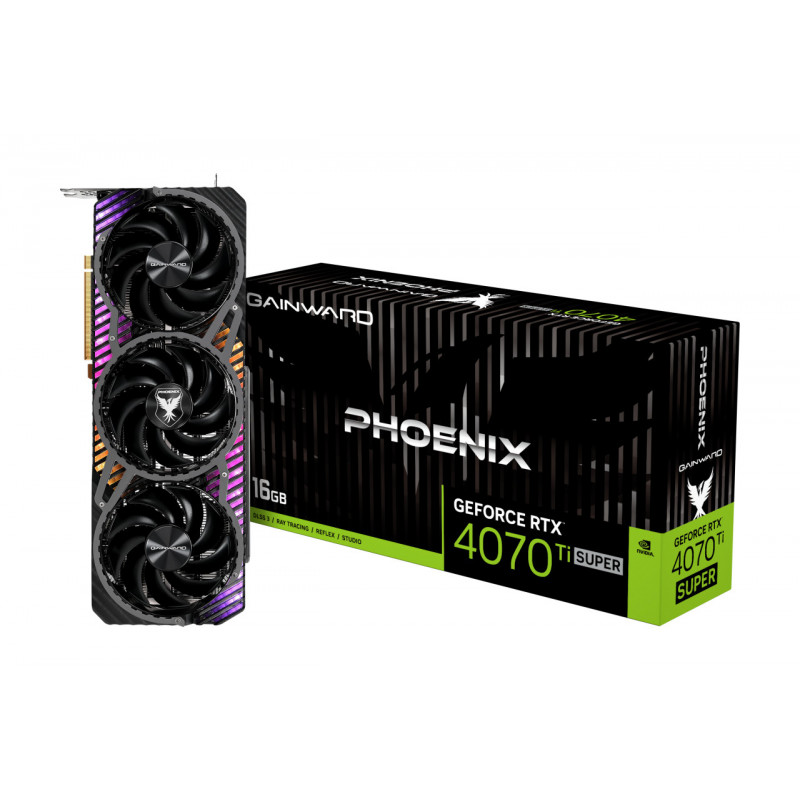 Gainward NED47TS019T2-1043X näytönohjain NVIDIA GeForce RTX 4070 Ti SUPER 16 GB GDDR6X