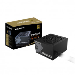 Gigabyte GP-P650G virtalähdeyksikkö 650 W 20+4 pin ATX ATX Musta