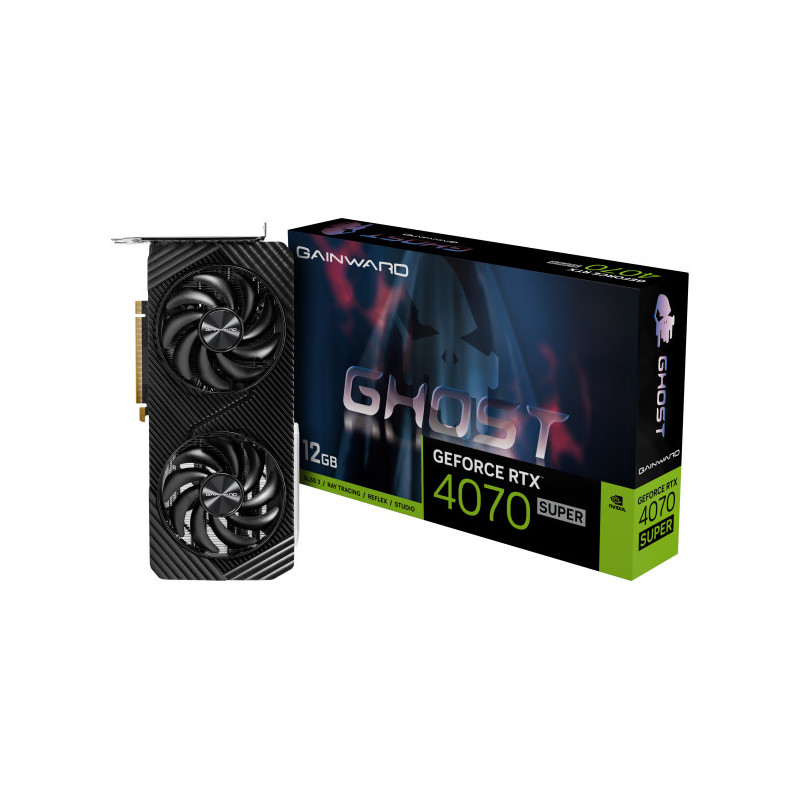 Gainward RTX4070 Super Ghost NVIDIA GeForce RTX 4070 12 GB GDDR6X