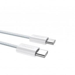 DUDAO L6C USB-C to 60W PD 2m hvid - Digital Daten USB-kaapeli USB C Valkoinen