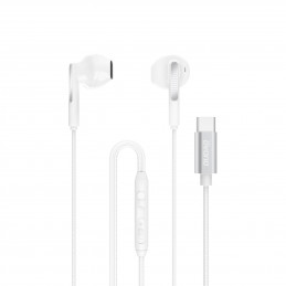 DUDAO X3Pro White USB-C headphone Kuulokkeet Langallinen In-ear Puhelut Musiikki Urheilu Päivittäinen USB Type-C Valkoinen