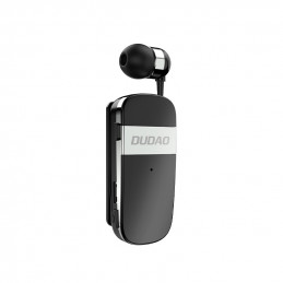 DUDAO GU9 Extendable Wiring Bluetooth Earphone Kuulokkeet Langaton In-ear Puhelut Musiikki Musta
