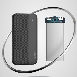 DUDAO K4S powerbank 10000mAh 10Watt black Musta