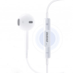 DUDAO X14+ in-ear headphones White Kuulokkeet Langallinen Musiikki Päivittäin Valkoinen