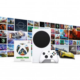Microsoft Xbox Series S - Starter Bundle 512 GB Wi-Fi Valkoinen
