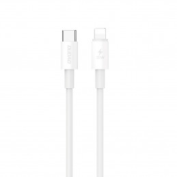 DUDAO L7SCL USB-C to cable 30W 2m white 1 m Valkoinen