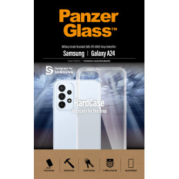 PanzerGlass Samsung Galaxy A24 HardCase - (443) matkapuhelimen suojakotelo Suojus Läpinäkyvä