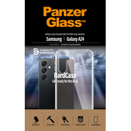 PanzerGlass Samsung Galaxy A24 HardCase - (443) matkapuhelimen suojakotelo Suojus Läpinäkyvä