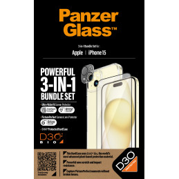 PanzerGlass B1172+2809 Matkapuhelimen näyttö- ja taustasuoja Kirkas näytönsuoja Apple 1 kpl