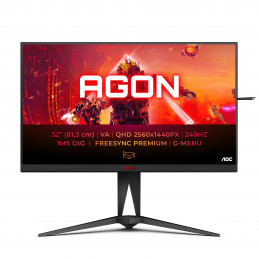 AOC AGON 5 AG325QZN EU LED display 80 cm (31.5") 2560 x 1440 pikseliä Quad HD Musta