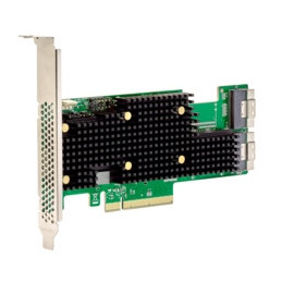 Broadcom BCM HBA 9600-16i SAS SATA NVMe liitäntäkortti -sovitin Sisäinen SFF-8654