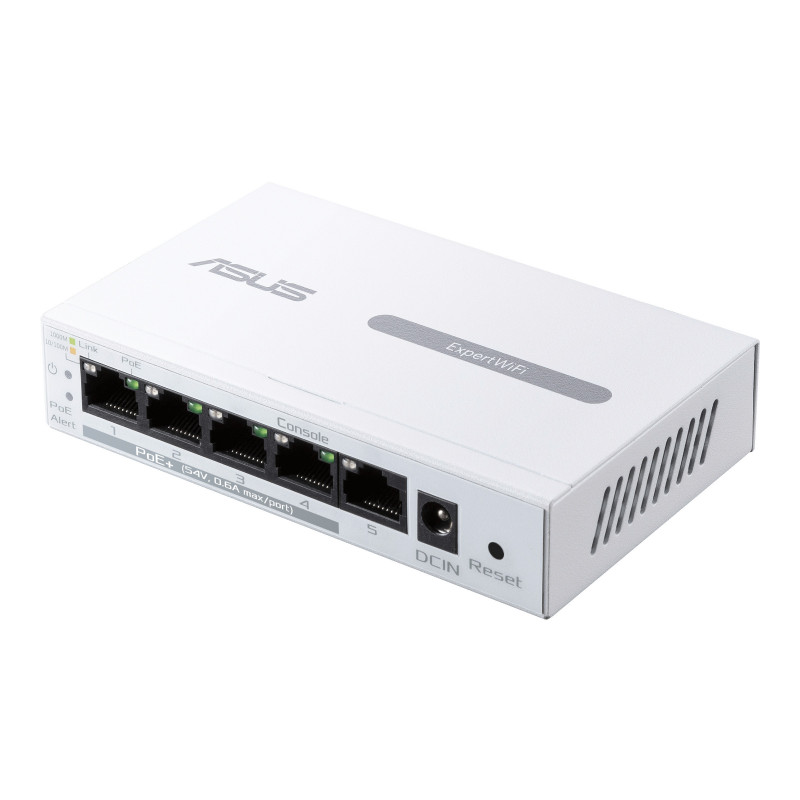 ASUS ExpertWiFi EBP15 Hallittu Gigabit Ethernet (10 100 1000) Power over Ethernet -tuki Valkoinen