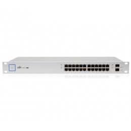 Ubiquiti UniFi US-24-250W Hallittu L2 Gigabit Ethernet (10 100 1000) Power over Ethernet -tuki 1U Harmaa