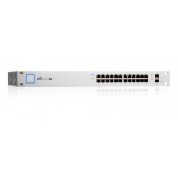 Ubiquiti UniFi US-24-250W Hallittu L2 Gigabit Ethernet (10 100 1000) Power over Ethernet -tuki 1U Harmaa