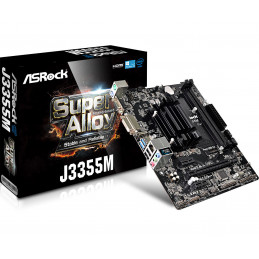 Asrock J3355M ei saatavilla (integroitu CPU) mikro ATX