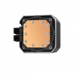 DeepCool MYSTIQUE 360 Suoritin All-in-one-nesteenjäähdytin 12 cm Musta 1 kpl