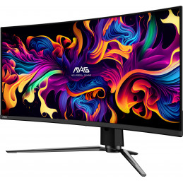 MSI MAG 341CQP QD-OLED tietokoneen litteä näyttö 86,4 cm (34") 3440 x 1440 pikseliä UltraWide Quad HD QDOLED Musta